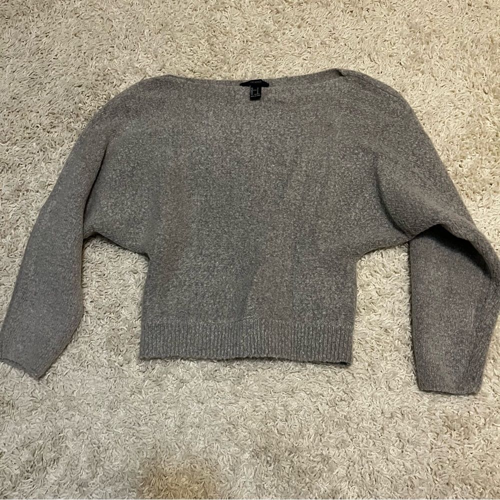 forever21 open neck sweater size small